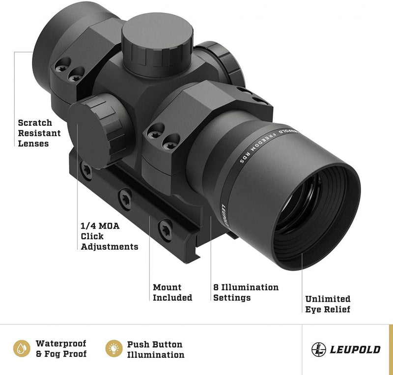 Leupold - Freedom  RDS Red Dot with Mount