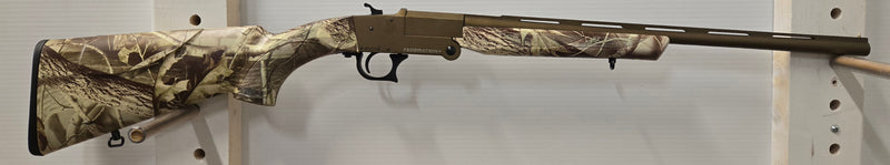 Federation Firearms SB410 .410 Single Shot, camo/burnt bronze