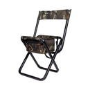Allen Vanish Camo Folding Hunting Stool with Back, Next G2 Camo