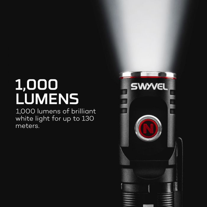 NEBO - Swyvel - 1000 lumen flashlight